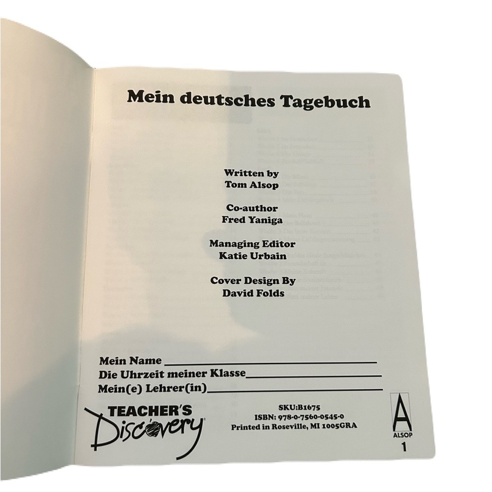 Learning German Workbook - Picture 3 of 3